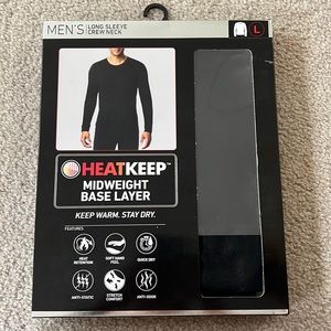 Mens long sleeve crew neck